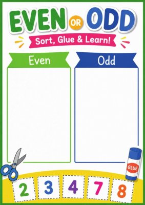 Sorting Mat - Odd or Even