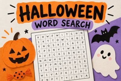 Word Search - Halloween