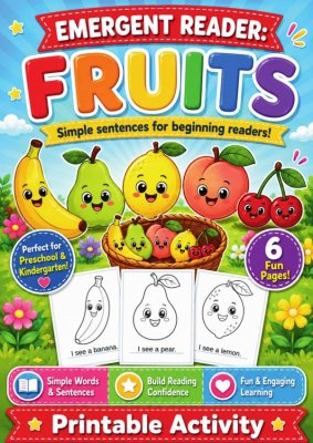Emergent Readers - Fruits 