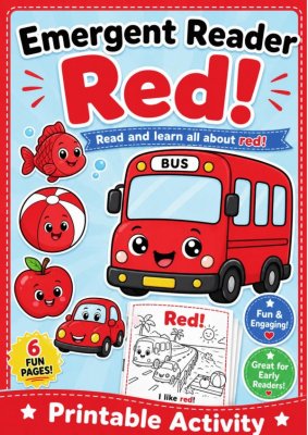 Emergent Readers - Is Red