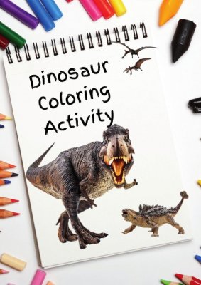 Dinosaur Coloring Activity