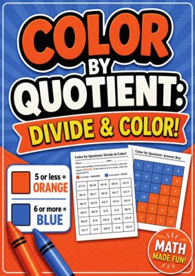 Solve & Color: Color By Division