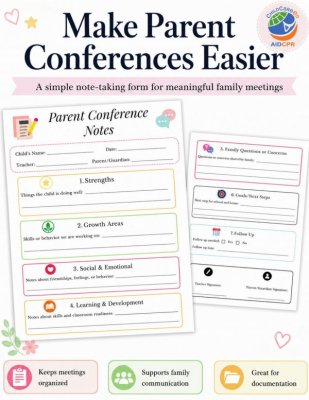 Parent Conference Notes