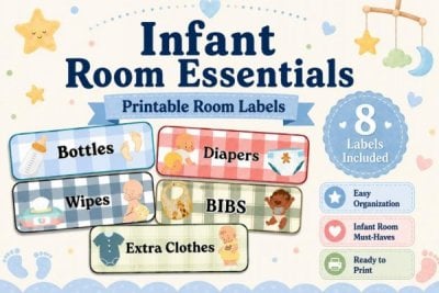 Infant Room Labels