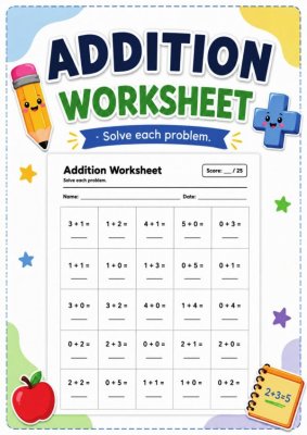 Addition Worksheet