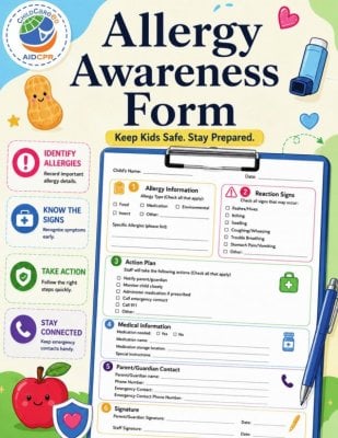 Allergy Awareness Form