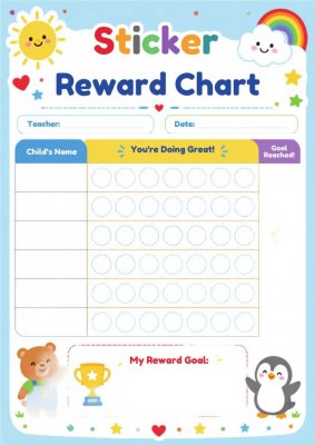 Sticker Reward Chart