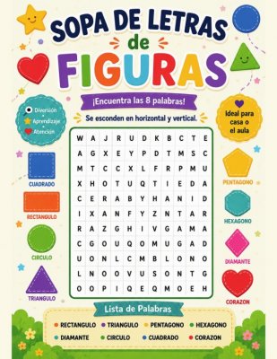 Sopa de Letras de Figuras