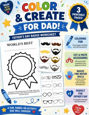 Father&rsquo;s Day Badge