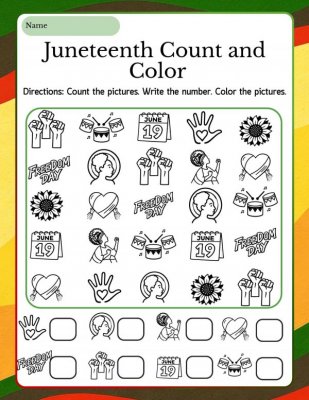 Juneteenth Count and Color