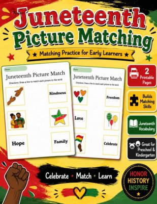 Juneteenth Picture Match