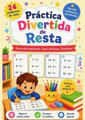 Tarjetas de Tareas: Problemas de Resta