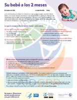 Developmental Milestones Checklist (2 mo)(Spanish)