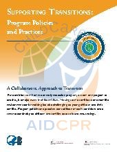 Program policies to support transitions (Mixed ages, Curriculum)