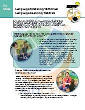 Language Modeling With Dual Language Learning Toddlers