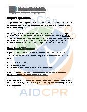 Fragile X Syndrome Fact Sheet