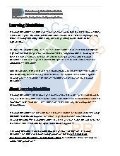 Learning Disabilities Fact Sheet