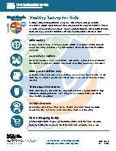 Eating Healthy for Kids tip sheet