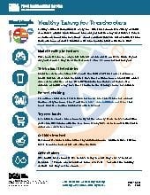 Healthy eating for Preschoolers tip sheet