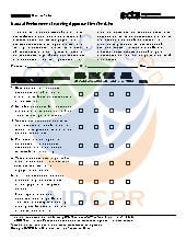Learning Opportunities Checklist