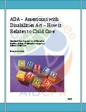 ADA & ChildCare. All Ages. Admin.
