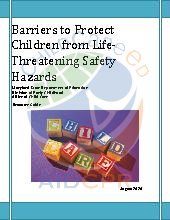 Barriers to Safety Hazards. All Ages. Admin.