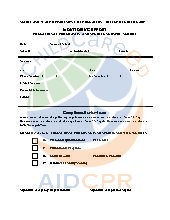 Child Care Monitoring Report. Admin. Safety.