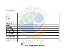 Child Care Emergency Form
