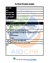 New Room Transition Checklist. All Ages. Admin.