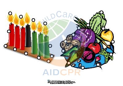 Kwanzaa Lacing Cards. Preschool. Fine Motor.