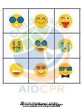 Feelings Matching Game. Mixed Ages. Social-Emotional.