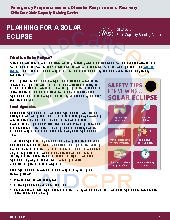 Planning for a Solar Eclipse