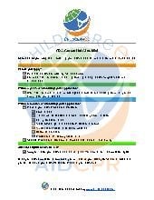 CDA Credential Checklist