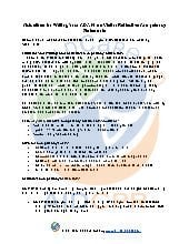 Writing Your CDA Home Visitor Reflective Competency Statements