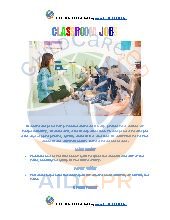 Classroom Jobs