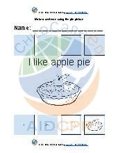 Make A Sentence With Pie Picture
