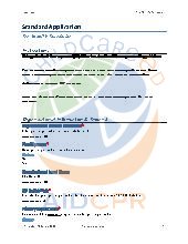 The Norcliffe Foundation Grant Sample Application