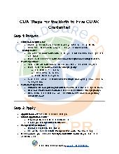 CDA Steps for the Birth to Five CDA&reg; Credential