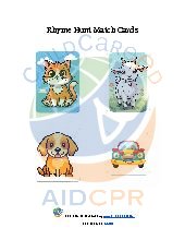 Rhyme Hunt Match Cards