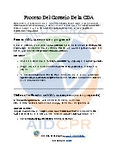 Proceso Del Consejo De la CDA