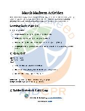 March Madness Activities
