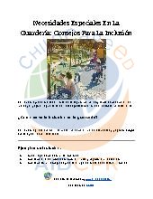 Necesidades Especiales En La Guarder&iacute;a: Consejos Para La Inclusi&oacute;n