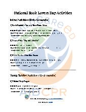 National Book Lovers Day Activities