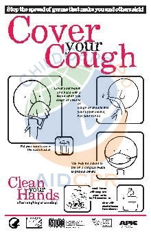 Cover Your Cough (Classroom Health Poster)