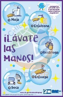&iexcl;L&aacute;vate las manos!