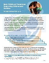 Early Childhood Transitions: Supporting Children and Families
