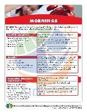 Positive Social-Emotional Support Posters for Daily Routines