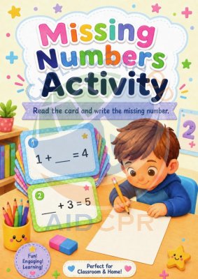 Task Cards -  Missing Numbers