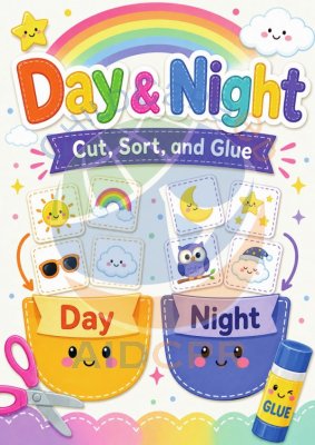 Sorting Mat - Day or Night