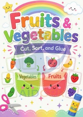 Sorting Mat - Fruits or Vegetables